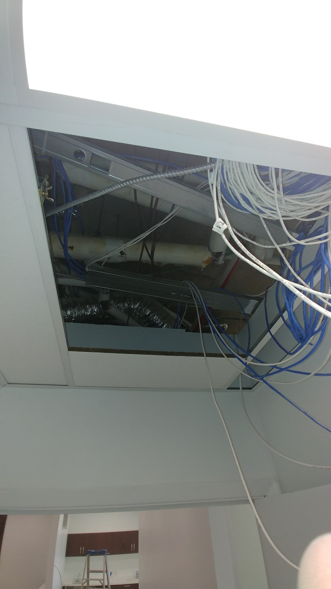 Network cabling before installation